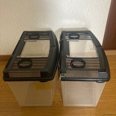昆虫ケース（大）×2 その他備品の画像