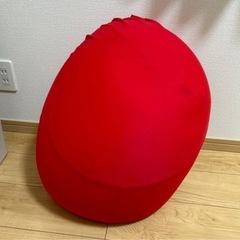 MOGU ビーズクッション　レッドの画像