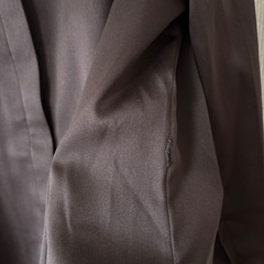 茶色 ブラウス Lサイズの画像