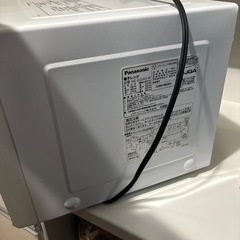 Panasonic/電子レンジ/2019年製の画像