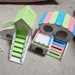 クリーンケージ おもちゃ トイレ 砂場　セットの画像