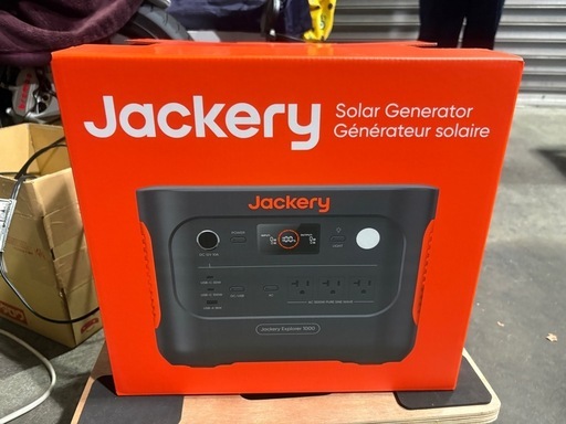 Jackery Solar Generator ポータブル電源 Explorer 1000new 未使用