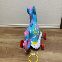 ユニコーン　コロコロ　風船　お散歩の画像