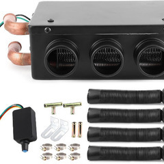 12V 50W カーヒーター、3穴付きポータブル冬用ヒーター、の画像