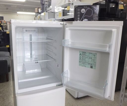 2ドア冷蔵庫 138L 2021年製 Panasonic NR-B14DW-W 100Lクラス ホワイト☆ 札幌市 北区 屯田 