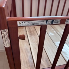 ベビーベッド　KATOJI カトージ　レギュラーサイズ　120×70の画像