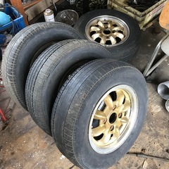 希少　旧車　ENKEI 13インチ　4穴　４本セットの画像