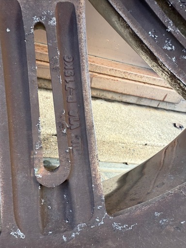 22インチ　ホイール　22×9.5JJ ET13 PCD115/120マルチ　ダッジマグナム　中古　4本