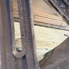 22インチ　ホイール　22×9.5JJ ET13 PCD115/120マルチ　ダッジマグナム　中古　4本　　の画像