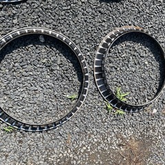 ムーン　ホイールリング美品14インチ中古の画像