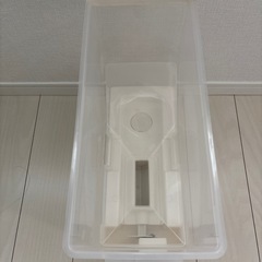 【決まりました】ニトリ 計量米びつ 12kg ホワイト 計量単位1合の画像
