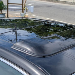 ローンは毎月9,500円～　トヨタ　セルシオ Ｃ仕様　後期モデル　サンルーフ　ルーフバイザー　黒本革シート　パワーシート　シートヒーター＆ベンチレーション　クルーズコントロール　純正ナビ　バックカメラの画像