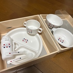 赤ちゃんの城 ベビープレートセットの画像