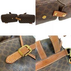 セリーヌ CELINE リュック・デイパック マカダム ダブルバックパック 2WAY ブラウンの画像