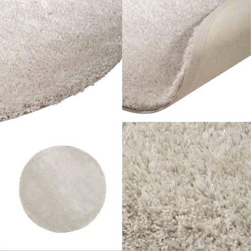 Francfranc カステ ラウンドラグ 200cm