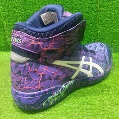 アシックス 1273A077 安全靴 ウィンジョブ BOA MAGMA パープル×ホワイト【船橋馬込店】【店頭取引限定】【未使用】ITKTEM3FKSUIの画像