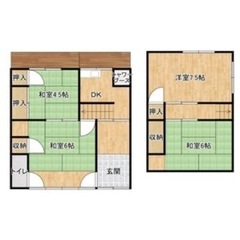4ＤＫ✨こちらの物件初期費用無料です✨極安戸建✨ペット多頭飼育や...