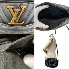 ルイヴィトン LOUIS VUITTON ショルダーバッグ ニューウェーブ ニューカメラバッグ 斜め掛け チェーン M53682 ブラックの画像
