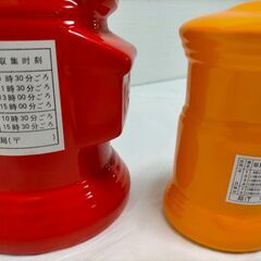 郵便局ポスト　貯金箱　3個セット　250918-1Aの画像