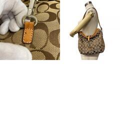 コーチ COACH ショルダーバッグ シグネチャー ワンショルダー ジャッキー 6845 ブラウン系の画像