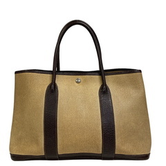 エルメス HERMES ハンドバッグ ガーデンパーティPM ブラウンの画像