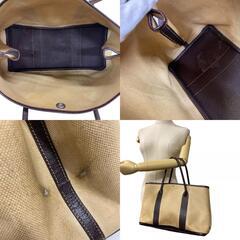 エルメス HERMES ハンドバッグ ガーデンパーティPM ブラウンの画像