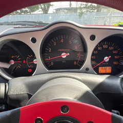 ローンは毎月14,200円～　日産　フェアレディＺ　バージョンＳ　柿本改マフラー　ＳＴＡＮＣＥ　ＭＡＦＩＣ１８インチアルミホイール　ブレンボブレーキキャリパー　フロントスポイラー　ＭＯＭＯステアリング　ストラーダナビゲーション　地デジＴＶ　Ｂｌｕｅｔｏｏｔｈの画像