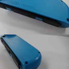 （M-793）ジョイコン (L) Joy-Con Nintendo Switch 任天堂 スイッチ 左 ネオンブルー 色 動作確認済　中古の画像