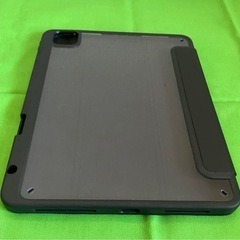 iPad Pro 11インチケース　ペン収納　耐衝撃　三つ折りスタンドブラックの画像