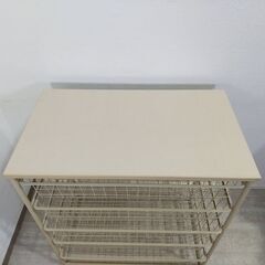 スチールラック/ ワイヤーバスケット/ 収納/ 5段ワイヤーバスケット/ チェスト/ 棚/ 引き出し/ 収納家具/ インテリア/ キッチン収納/ クローゼット収納/ 収納家具　C0EW0110の画像
