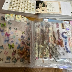 ネイルシール、封入用フィルムなどの画像
