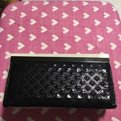 ◆クラッチ風長財布◆黒 代理出品の画像