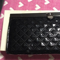 ◆クラッチ風長財布◆黒 代理出品の画像