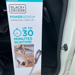 (新品未開封)ブラック＋デッカー １８Ｖサイクロンスティッククリーナーの画像