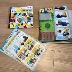 おしゃべり　しまじろう　ものしりぽっぽん　のりものブロック、の画像