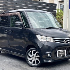 安心の総額表示！車検満たん★日産ルークスハイウェイスター電動スライドドアTVナビ純正アルミホイールの画像