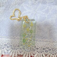 レジン　キーホルダー　キウイ　レモンの画像
