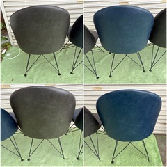 E280 回転チェア 4脚セット 椅子 家具の画像