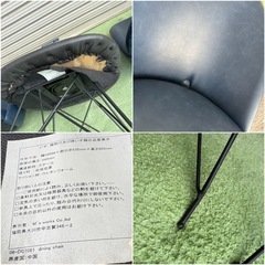 E280 回転チェア 4脚セット 椅子 家具の画像