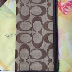 COACH　手帳ケースの画像