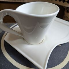 おしゃれなコーヒーカップの画像