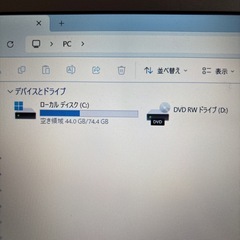 SONY VAIO②｜Win11・SSD・メモリ12GB・Office互換・AIアシスタント搭載の画像