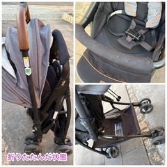 ①ベビーカー joie の画像