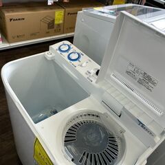 【リユ-スのサカイ広島石内店】ジモティ割！/5kg2槽洗濯機/東芝/2022年製/クリ-ニング済み/HG-7258/広島市 洗濯機　佐伯区 洗濯機　南区 洗濯機　西区 洗濯機　東区 洗濯機　中区 洗濯機　安佐南区 洗濯機　安佐北区 洗濯機　安芸区 洗濯機　府中町 洗濯機　海田町 洗濯機　熊野町 洗濯機　坂町 洗濯機　廿日市市 洗濯機の画像