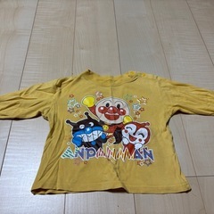 アンパンマン、バイキンマン、ドキンちゃん長袖Tシャツ（サイズ90）