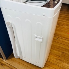 直接引き取り3,000円引き⭐︎大阪府下又は近郊は配送設置込み🉑AQUA 5.0kg 全自動洗濯機 AQW-GS50J 2021年製/YMJ093-33の画像