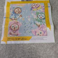 ダイヤモンドアート完成品の画像