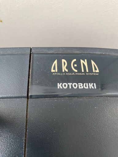 無料！ガラス水槽コトブキアリーナARENA半円形パノラマ水槽ドーム型