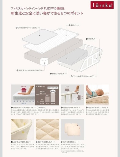 ①ファルスカ ベッド イン ベッド