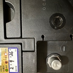 プリウス50から取り外したバッテリー(メンテナンスフリー要充電)の画像